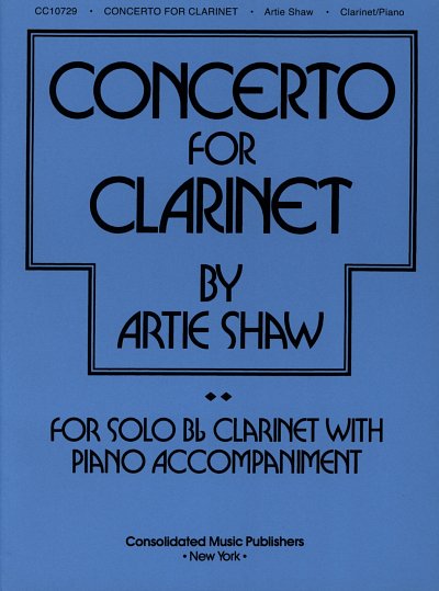 S. Artie: Concerto for clarinet, KlarKlav (KA+St)
