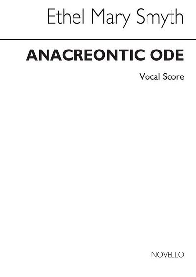 Anacreontic Ode, GesSKlav (Bu)