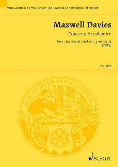 P. Maxwell Davies atd.: Concerto Accademico