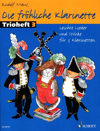R. Mauz: Die froehliche Klarinette - Trioheft, 3Klar (SpPart