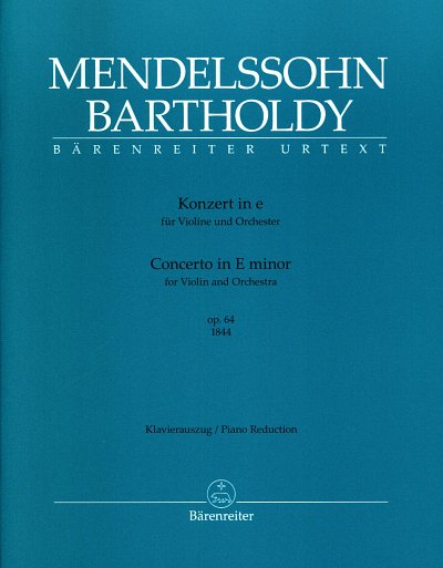 F. Mendelssohn Barth: Konzert e-Moll op. 64, VlOrch (KASt)