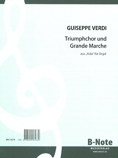 V.G. (1813-1901): Triumphchor und Grand Marche aus _Aid, Org