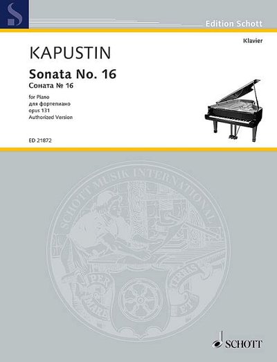 N. Kapustin: Sonata No. 16