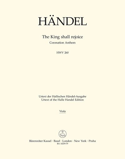 G.F. Händel: The King shall rejoice HWV 260