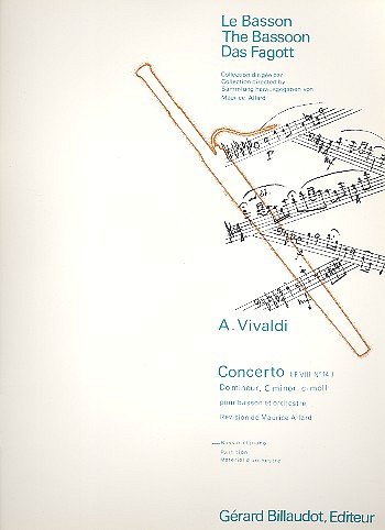 A. Vivaldi: Concerto Fviii Nø14 En Do Mineur, FagKlav