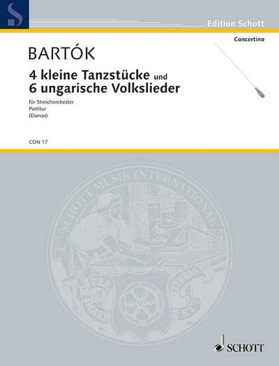 DL: B. Bartók: 4 kleine Tanzstücke / 6 ungarische , Stro (Pa