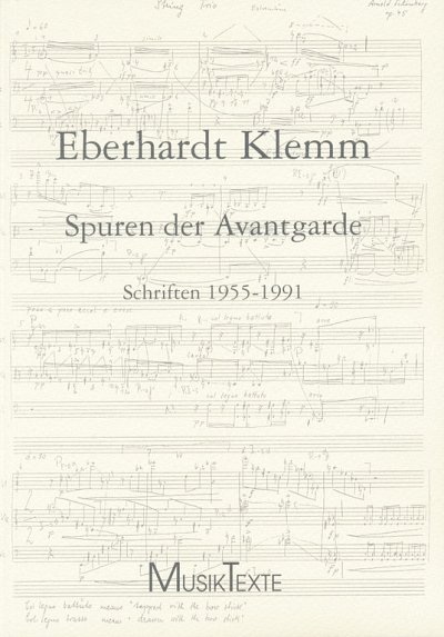E. Klemm: Spuren der Avantgarde (Bu)