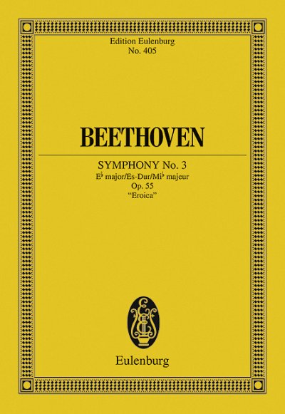 DL: L. v. Beethoven: Sinfonie Nr. 3 Es-Dur, Orch (Stp)