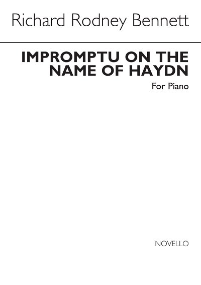 Rr Impromptu On The Name Of Haydn Piano, Klav