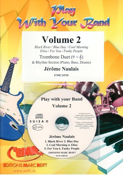 J. Naulais: Play With Your Band Volume 2 (+CD)