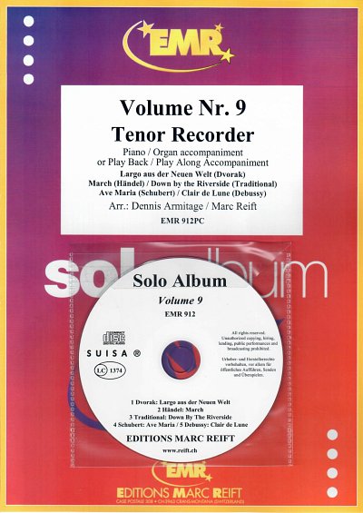 M. Reift: Solo Album Volume 09, TbflKlv/Org (+CD)