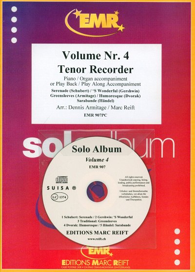 D. Armitage: Solo Album Volume 04, TbflKlv/Org (+CD)