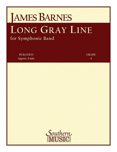 J. Barnes: Long Gray Line, Blaso (Pa+St)