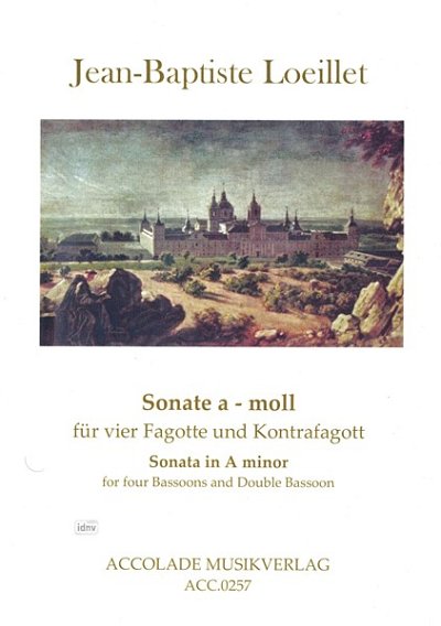J. Loeillet de Gant: Sonate a-moll, 4FgKfg;Cemb (Pa+St)