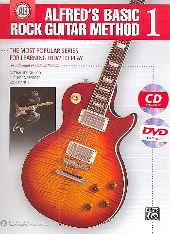 N. Gunod: Alfred's Basic Rock Guitar Method 1, Git (+CD+DVD)