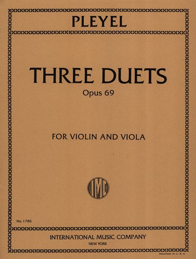 AQ: 39 Duetti Op.69, 2Vl (Bu) (B-Ware)