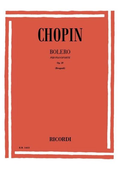 F. Chopin: Bolero Op. 19