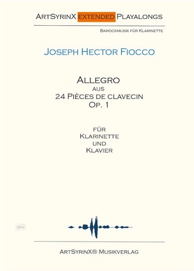 J. Fiocco: Allegro B-Dur, Klar (+CD)