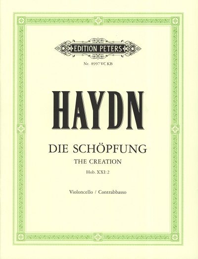 J. Haydn: Die Schöpfung Hob XXI:2, 3GesGchOrch (VcKb)