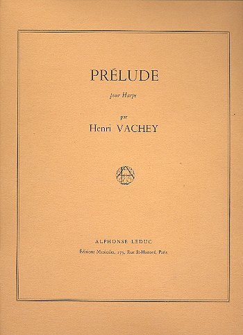 H. Vachey: Prélude, Hrf