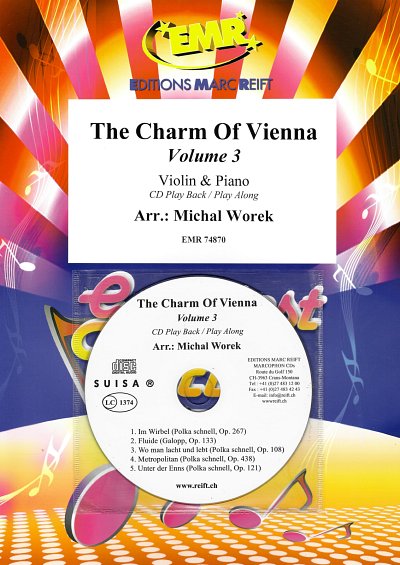 M. Worek: The Charm Of Vienna Volume 3, VlKlav (+CD)