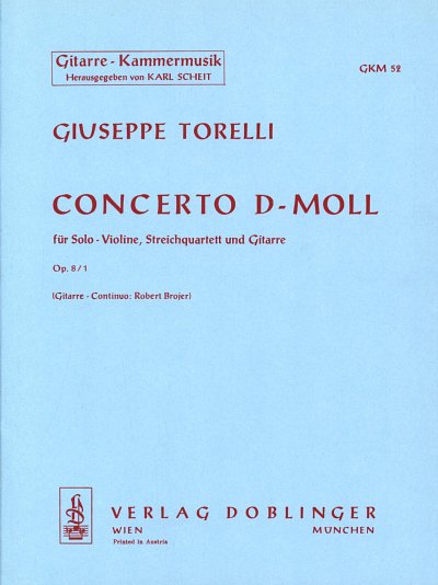G. Torelli: Concerto d-moll op. 8/1