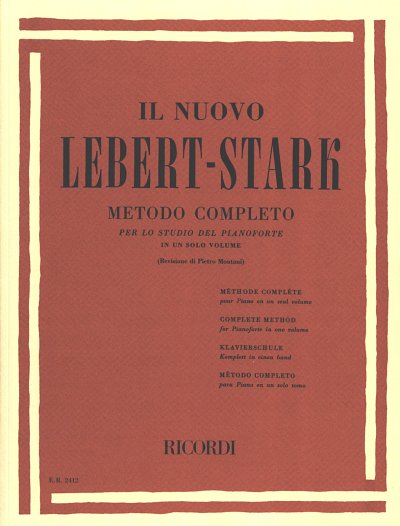 Lebert / Stark: Il nuovo Lebert-Stark metodo completo, Klav