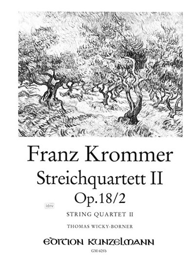 K.F. Vincenz: Streichquartett Nr. 2 A-Dur , 2VlVaVc (Stsatz)