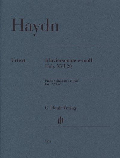 J. Haydn: Klaviersonate c-moll Hob. XVI:20, Klav