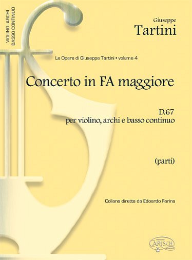 G. Tartini: Tartini Volume 04: Concerto in F Major  (Stsatz)