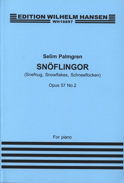 S. Palmgren: Snöflingor op. 57/2, Klav