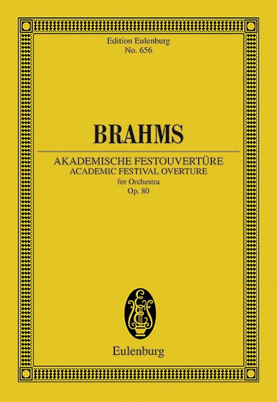DL: J. Brahms: Akademische Festouvertüre, Orch (Stp)