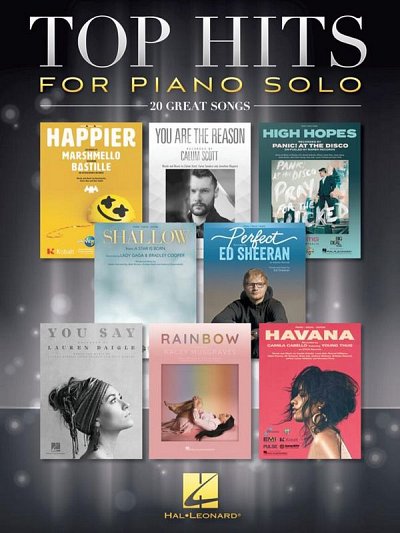 Top Hits for Piano Solo, Klav