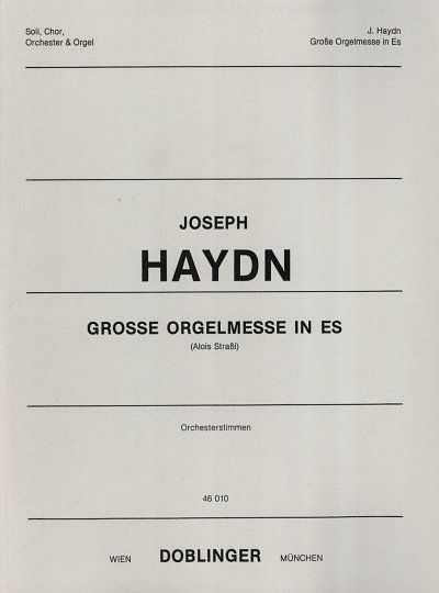 J. Haydn: Große Orgelmesse Es-Dur op. H, 4GesGchOrchO (HARM)