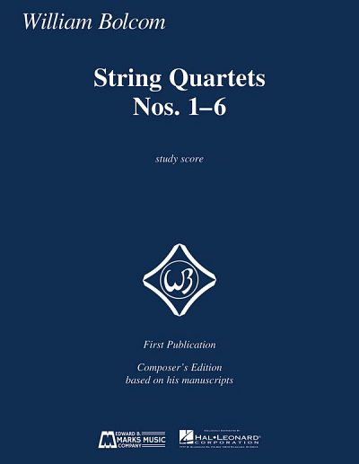 W. Bolcom: String Quartets Nos 1-6, 2VlVaVc (Stp)