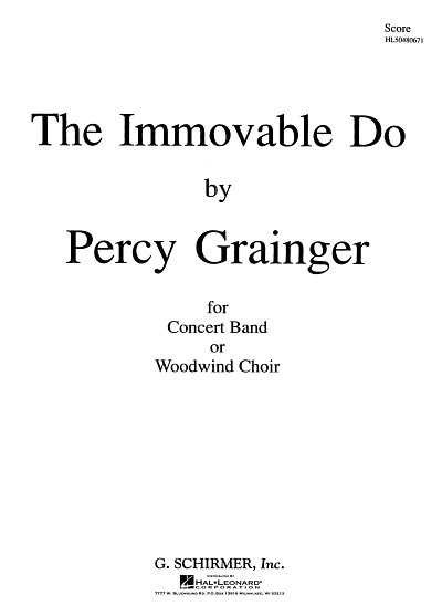 AQ: P. Grainger: The Immovable Do, Blaso (Part.) (B-Ware)