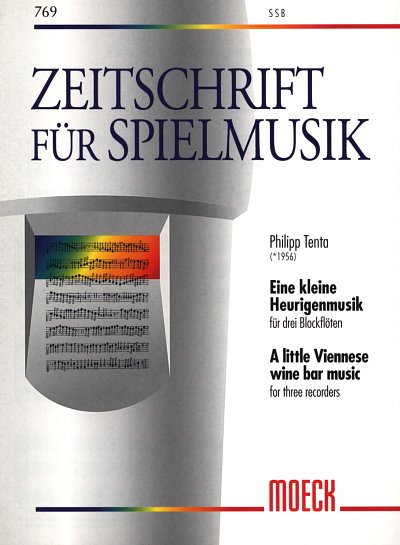 Tenta Philipp: Eine Kleine Heurigenmusik Zeitschrift Fuer Sp