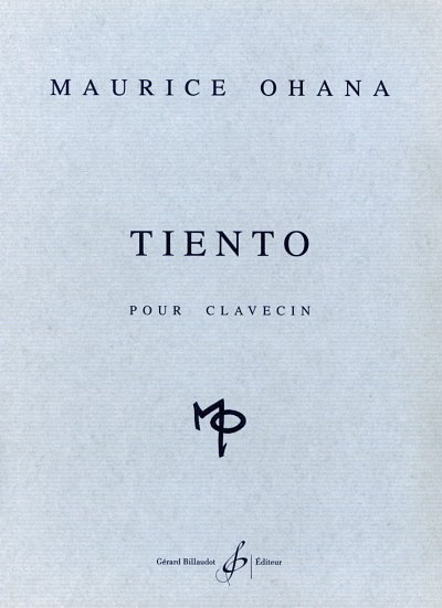 M. Ohana: Tiento - Clavecin