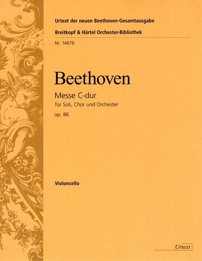 AQ: L. v. Beethoven: Messe C-Dur op. 86, 4GesGchOrc (B-Ware)