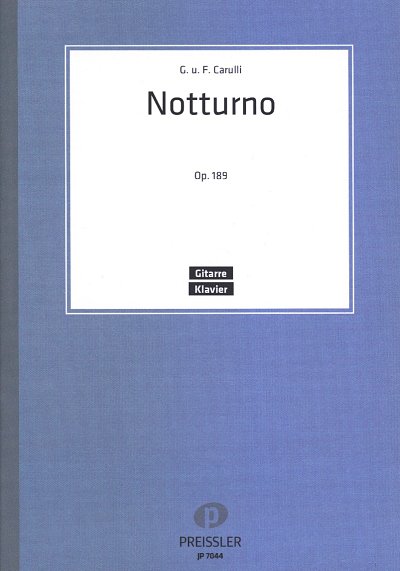 F. Carulli: Notturno Op 189