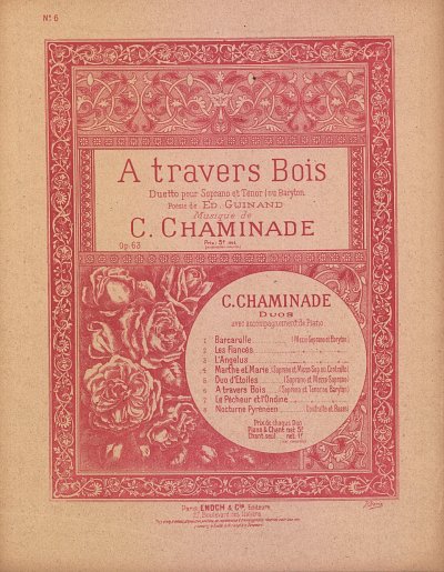 C. Chaminade: A Travers Bois (KA)
