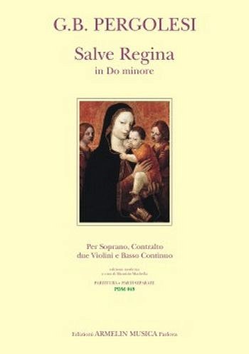 G.B. Pergolesi: Salve Regina Per Soprano In Sol Min (Pa+St)