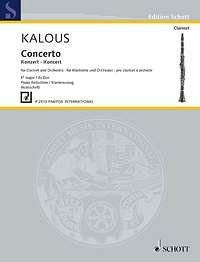 K. Jan: Concerto Es-Dur , KlarOrch (KA)