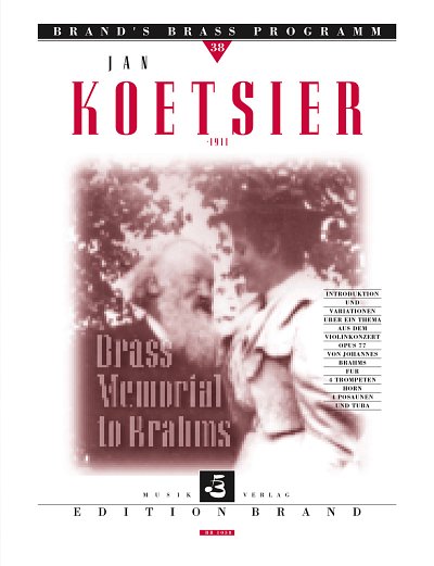 J. Koetsier: Brass Memorial to Brahms, 10Blech (Pa+St)