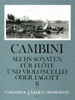 G. Cambini: 6 Sonaten Bd 2 (4-6) Camera Flauto Amadeus 49