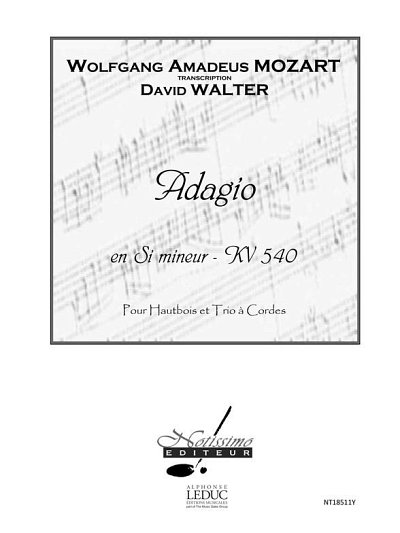 W.A. Mozart: Adagio En Si Mineur Kv 540 (Pa+St)