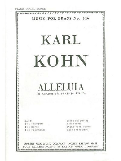 Karl Kohn: Alleluia (Chpa)
