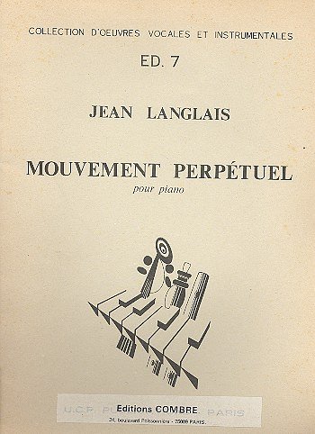 J. Langlais: Mouvement perpétuel, Klav
