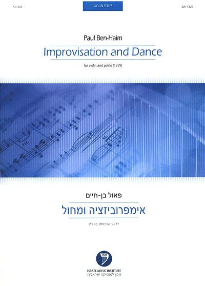 P. Ben-Chaim: Improvisation and Dance, VlKlav (KlavpaSt)
