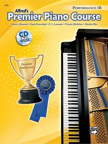 D. Alexander: Premier Piano Course 1b (Performan, Klav (+CD)